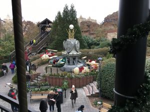 Airplane Carousel in Phantasialand Theme Park