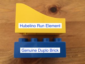 Hubelino Vs. Genuine Lego Duplo Comparison